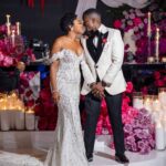 Get Lost in The Magic of Love in Eder & Idris’ Lit White Wedding