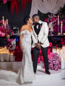Get Lost in The Magic of Love in Eder & Idris’ Lit White Wedding