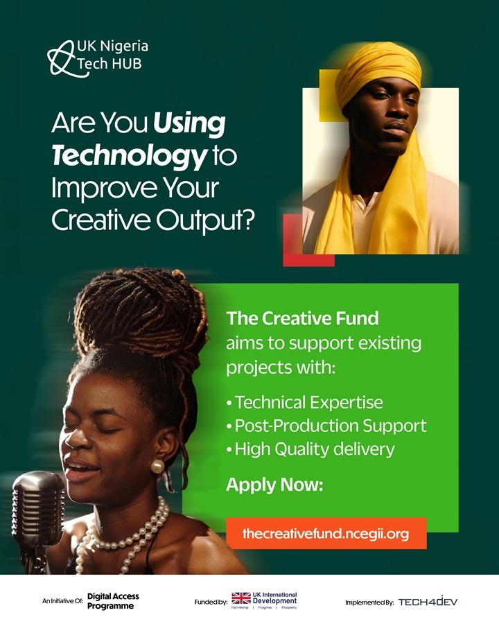UK Launches Creative Fund Targeting Nigeria’s $3bn Creative Economy