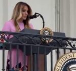 Melania Trump makes ‘breaking news’ announcement from White House balcony