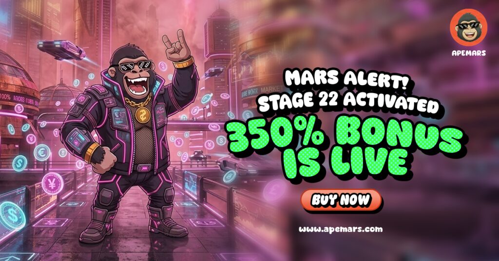 Best Crypto To Buy Today? As Cardano and Chainlink React to Global Conflict, APEMARS Stage 22 Ignites 1039% ROI – Is This the Last Early Entry Window?