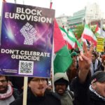 Thousands protest at Eurovision final as five countries boycott over Israel