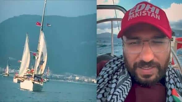 Saad Edhi, Son of Faisal Edhi Joins Global Sumud Flotilla from Turkey