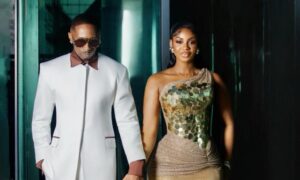 Juma Jux and Priscilla Serve Couple Style Inspiration at UK Premiere | See Photos