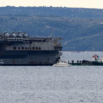 US carrier Ford arrives in Croatia for repairs
