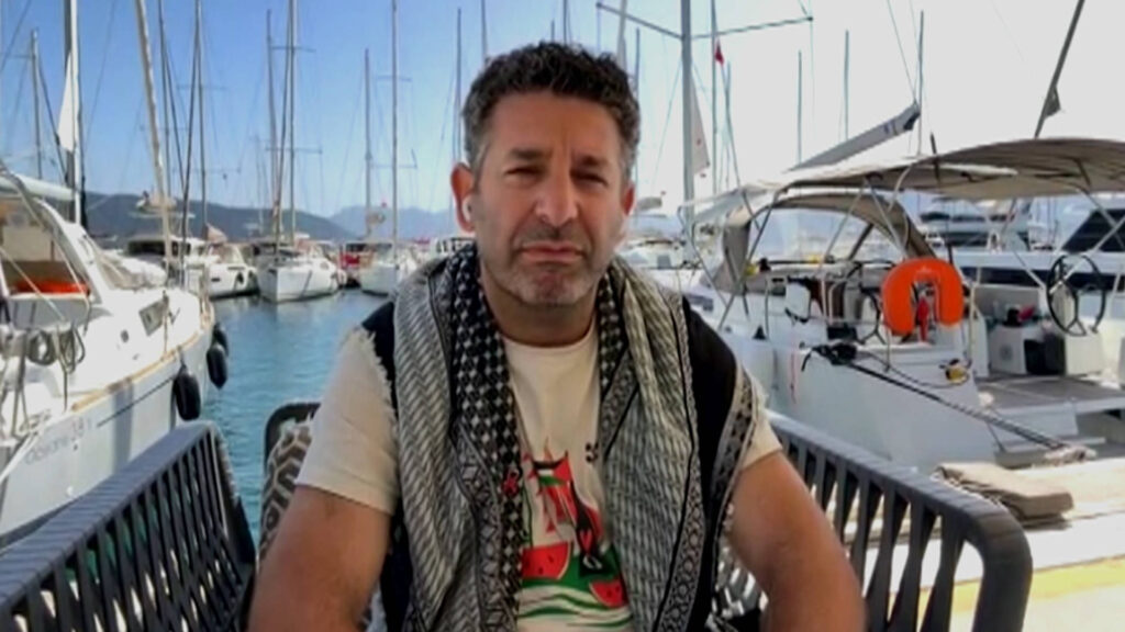 I Was Kidnapped by Israel in Int’l Waters, Jailed for 10 Days: Gaza Flotilla Activist Saif Abukeshek