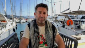 I Was Kidnapped by Israel in Int’l Waters, Jailed for 10 Days: Gaza Flotilla Activist Saif Abukeshek
