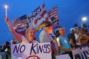 ‘No Kings’ protests sweep NYC, nation for third time