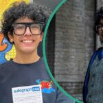 Moosa Mostafa booked Eugene on Wednesday before most kids his age finished school