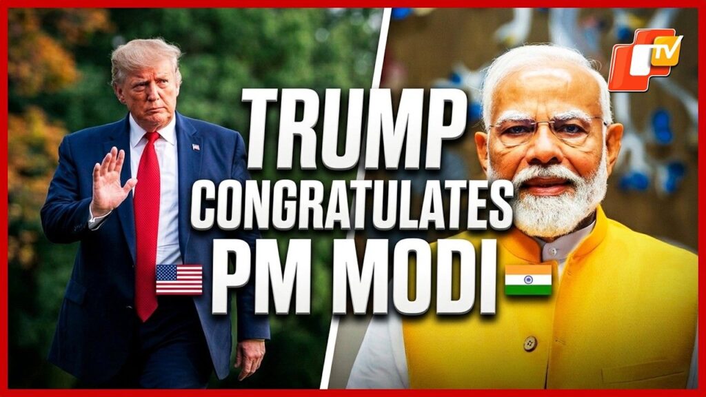 US President Donald Trump Congratulates PM Modi After BJP’s Historic Victory In West Bengal