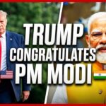 US President Donald Trump Congratulates PM Modi After BJP’s Historic Victory In West Bengal