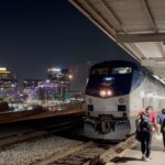 Midnight train from Georgia: A view of America from the tracks as airports struggle in the shutdown