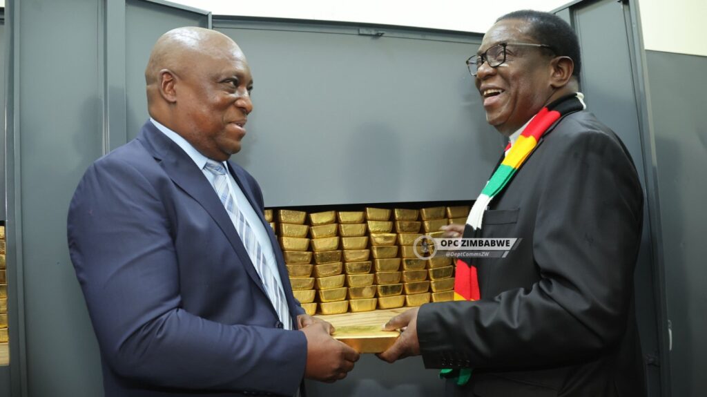 Zimbabwe Climbs To 3rd In SADC As Gold Reserves Hit 4.4 Tonnes, Government Claims