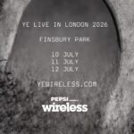 YE – fka Kanye West – To Headline Wireless Festival