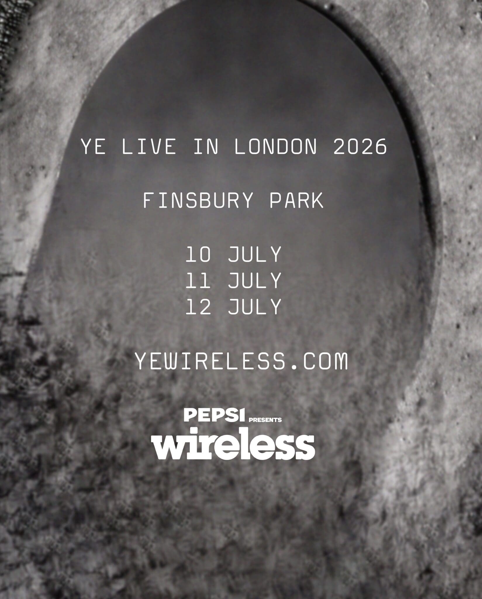 YE – fka Kanye West – To Headline Wireless Festival