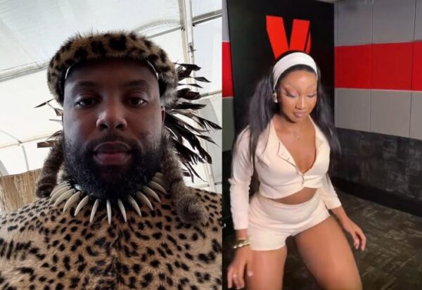 Sizwe Dhlomo pokes fun at YFM DJ Ayanda’s dancing set