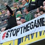 Ireland and Qatar halted twice by protests against upcoming Israel fixtures