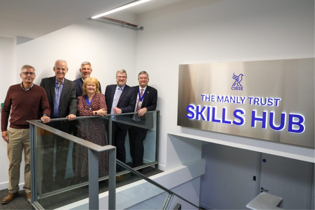 CIBSE completes redevelopment and officially unveils new headquarters, announcing transformational £1.2 million donation for The Manly Trust Skills Hub