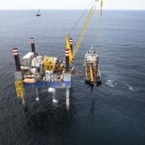 WATCH: FLNG mooring system slides in place offshore Congo
