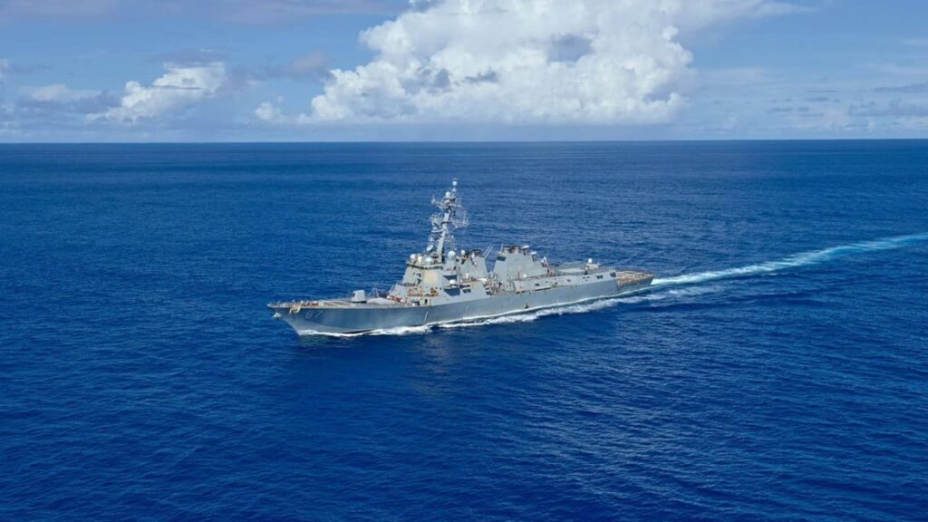 US strikes Iranian military control station, intercepts projectiles launched at Bahrain, Kuwait