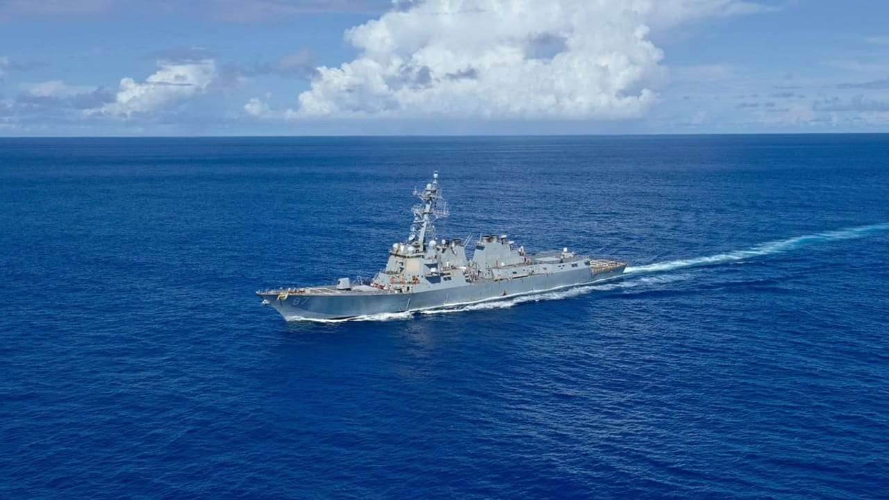 US strikes Iranian military control station, intercepts projectiles launched at Bahrain, Kuwait