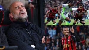 Man City player ratings vs Bournemouth: The title race is over! Pep Guardiola’s perfect farewell goes up in smoke as Antoine Semenyo struggles in draw that hands Arsenal the Premier League trophy