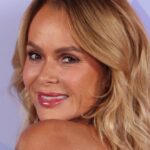 Amanda Holden debuts bombshell hair transformation in bold red leather mini dress