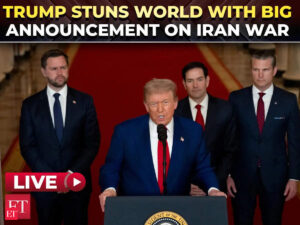 TRUMP LIVE | Iran War to end or American boots on ground? POTUS addresses world on Op Epic Fury