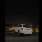 Accident on Kuwait motorway as Iranian missiles fly overhead