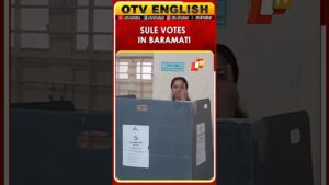 NCP MP Supriya Sule Casts Vote In Baramati By-elections | OTV