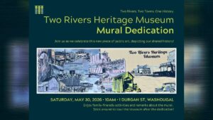 New historic mural to be dedicated at Two Rivers Heritage Museum