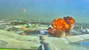US and Iran exchange strikes in new threat to shaky ceasefire