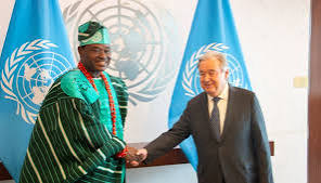 Senator Jimoh Ibrahim resumes as Nigeria’s permanent rep to UN [PHOTOS]