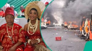 Protest over Igbo king coronation turns deadly in South Africa as shops and vehicles are set ablaze