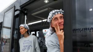 Gaza-bound aid convoy dissolves in Libya after activists arrested at Sirte crossing, ten in custody