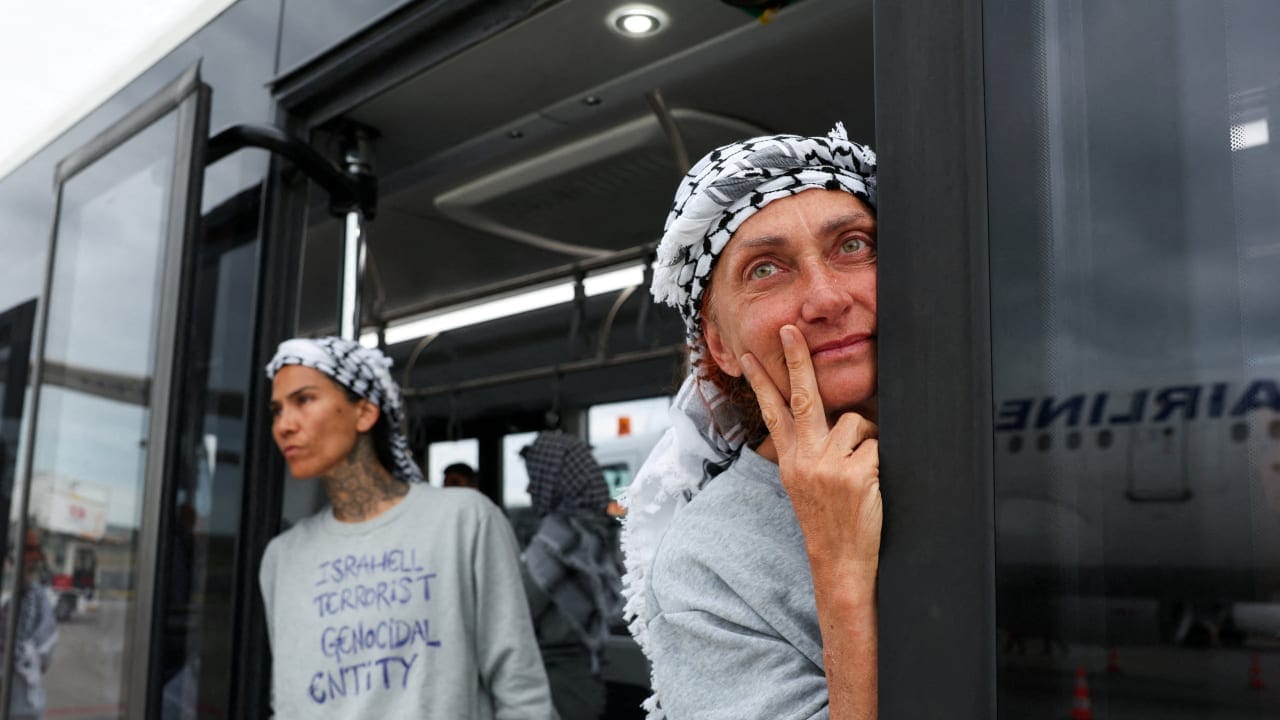 Gaza-bound aid convoy dissolves in Libya after activists arrested at Sirte crossing, ten in custody