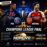 [Trending]  Where to Watch Champions League Final: PSG vs Arsenal Today