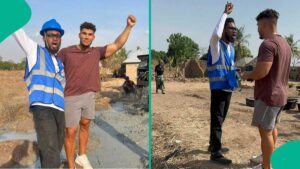 Manpoints out unusual thing he noticed when he drove American missionary Alex Barbir in Nigeria