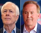 John Cornyn says he’ll back Ken Paxton, who is set to face Democrat James Talarico in Texas Senate race – as it happened
