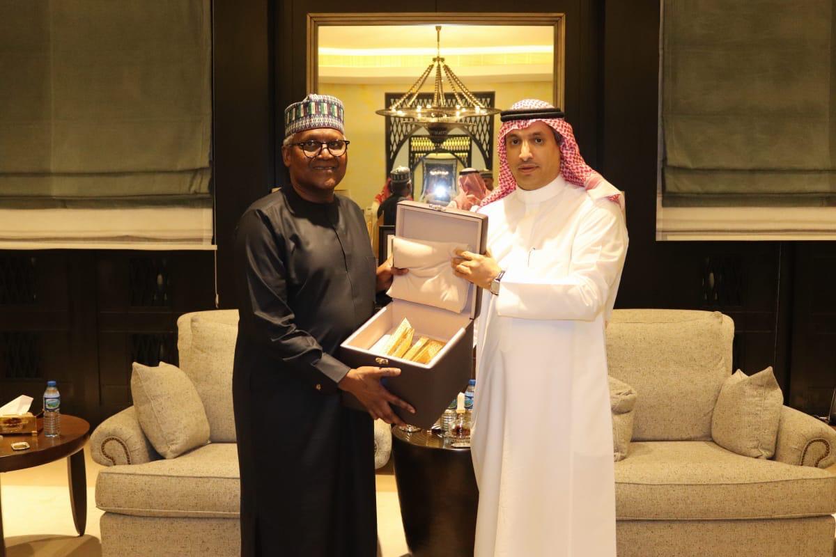 Saudi envoy, Dangote meet to deepen economic cooperation, partnership