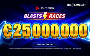 Playson unveils upcoming €25,000,000 BLASTS & RACES global promotion