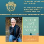 Author Jane Ward will celebrate the spring release of Should Have Told You Sooner in the city where Noel and Bryn’s story began – London! Join Jane Ward for a brief reading, conversation, and canapés, and help her celebrate the London launch of her f