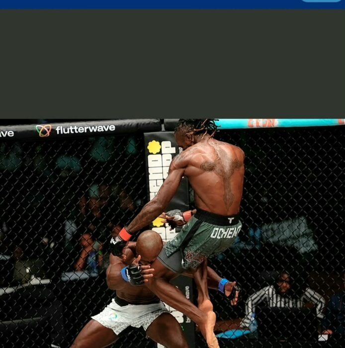 Ocheme Targets Global Stardom After Stunning Flying-Knee Knockout At PFL Africa