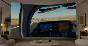 Apple Vision Pro gains a free, native app that takes you on an immersive private flight