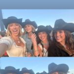 Brittany Mahomes Rocks Corset and Barely-There Lace Shorts at Stagecoach