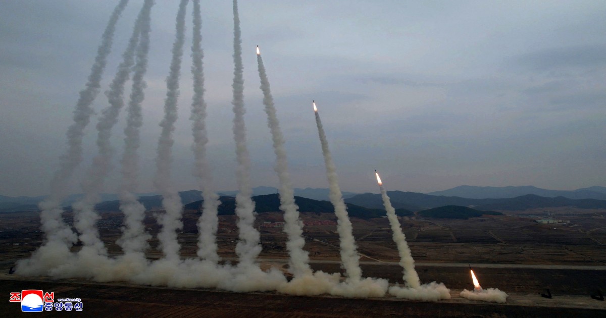 North Korean leader Kim oversaw test of missiles with cluster warheads, Asia News