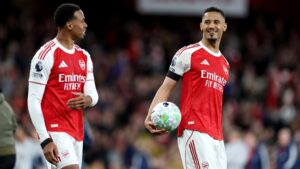 Which kit will Arsenal wear for Premier League title lift? Gunners’ trophy plans revealed after being forced to don change strip for final day trip to Crystal Palace