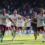 Crystal Palace vs Arsenal LIVE: Gunners counting down to Premier League trophy lift after surviving Palace fight back
