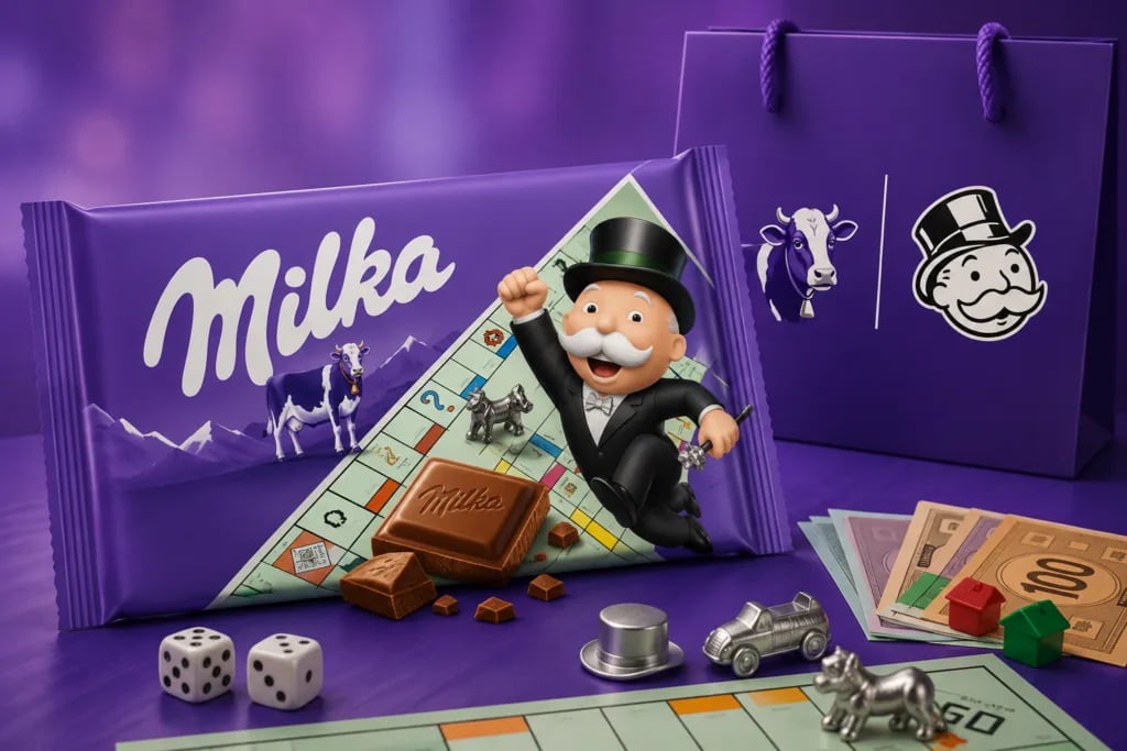 Mondelēz ignites airport buzz with Milka x Monopoly campaign