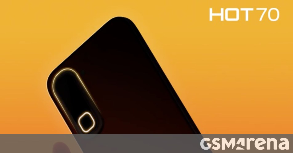 Infinix Hot 70 series to debut next week with a color-changing rear panel